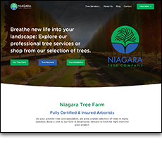 The Niagara Tree Company - Family Owned and Operated Tree Farm, Tree Sales, Tree Planting, Tree Removal and Hedge Trimming Services in the Niagara region